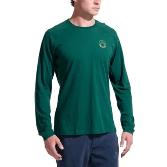 Tricou cu mânecă lungă și logo circular M