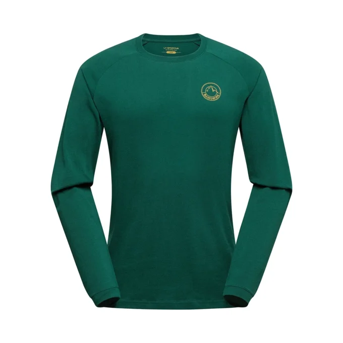 Tricou cu mânecă lungă și logo circular M Tricou cu mânecă lungă și logo circular M